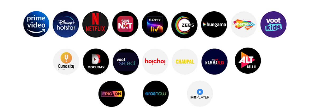 Unlimited OTT Apps